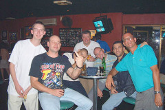 Geordies clubbing around the world FB's Football Bar, Orchard Towers, Singapore