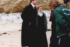 Owen Teale & Clare Holman the above photo was taking during filming of Catherine Cooksons Fifteen Streets on the beach at Marsden Bay