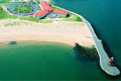 Aerial View South Shields Harbour