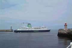 Jupiter Ferry leaving the River Tyne