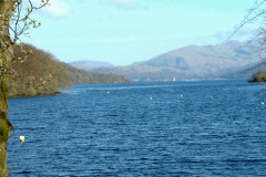 Sanddancers on Holiday Lake Windermere, Lake District, Cumbria