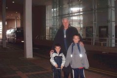 Craig & Scott with Sir Bobby Robson