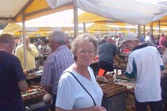 Anna Smith at South Shields Market Stalls