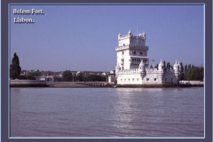 Sanddancers on Holiday, Belem Tower Fort, Lisbon, Portugal