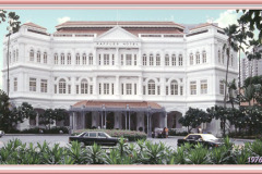 Sanddancers on Holiday, Old Raffles Hotel, Singapore