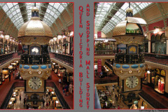 Sanddancers on Holiday, English Clock, Queen Victoria Building, Sydney, Australia