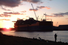 Sunset over The Bonga