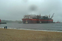 The Bonga Leaving The Tyne