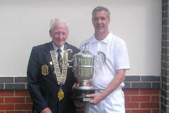 Albert Hunter from Simonside Bowling Club National Singles Bowling Championships Winner Skegness 2003