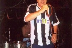 AC/DC Singer Bryan Johnson at the Cellar Club South Shields